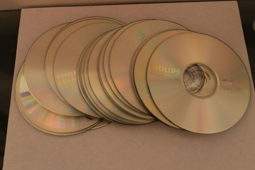 Philips CD-R 1x-48x 80 Min 700MB Blank Discs Lot of 20 esa 52x