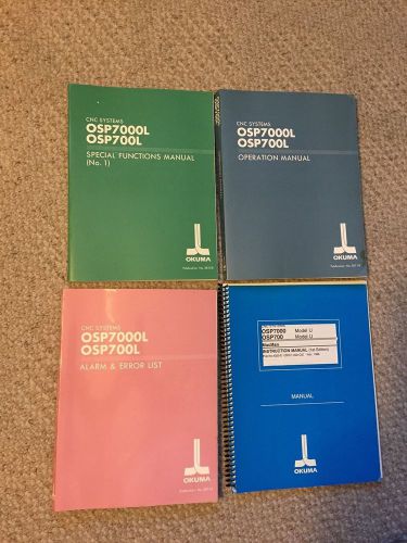 4 Okuma Manuals - OSP700L - OSP7000L Operation, Special Funtions #1, Mac Man