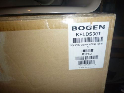 NEW! Sealed box  Bogen KFLDS30T 30W Wide Dispersional Horn