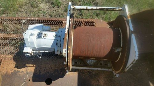 Hydraulic drive winch economical heavy duty winch for sale