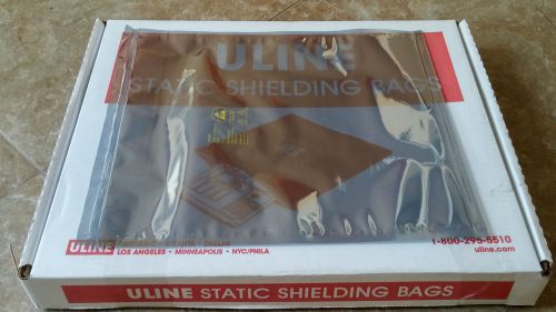 ULINE STATIC SHIELDING BAGS 12X15 (BOX OF 100)