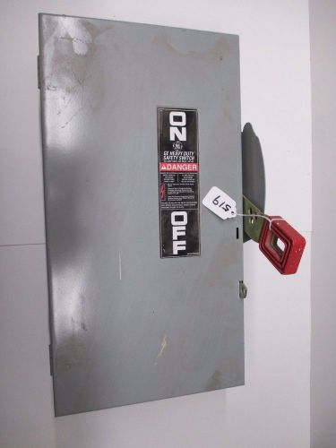 GE 30A 240V NON-Fusible Heavy Duty Safety Switch #519