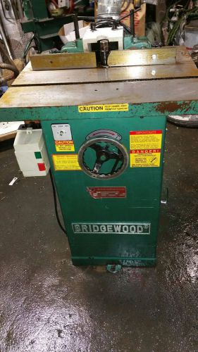 Bridgewood shaper 2 hp