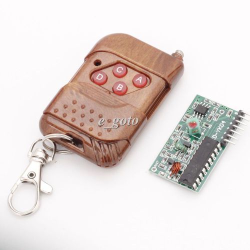 IC2272/2262 4 channel wireless remote control kits 4 key wireless remote control