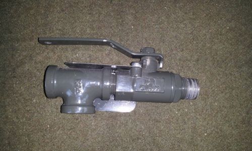 Stainless steel inlet ball valve 1/2&#034;, cf8m, 2000wog for sale