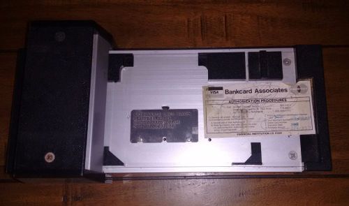 Bartizan Chargemate MC/Visa Credit Card Imprinter Slider Roller - FREE SHIPPING