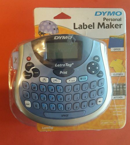 NEW Dymo LetraTag Plus LT-100T Personal Label Maker