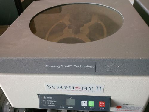 DePuy Symphony II Centrifuge Platelet Concentrate System Model SMP2-115