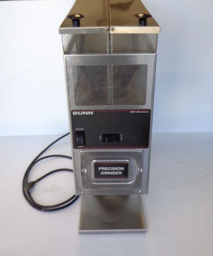 Bunn g9-2 hd dual hopper precision coffee bean grinder portion control g9 2 for sale