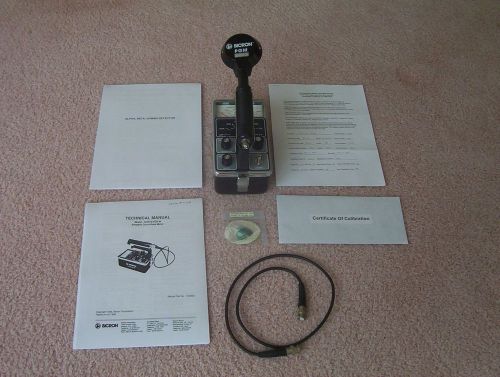 Bicron survey m geiger counter with pgm pancake gm detector: ludlum eberline for sale
