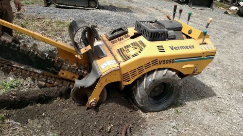 VERMEER 2050 WALK BEHIND TRENCHER ONLY 86 ORIGINAL HRS. ONE OWNER