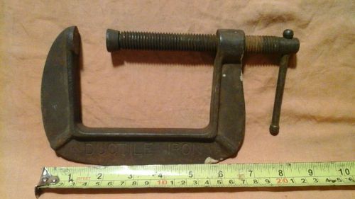 Ductile Iron Adjustable C Clamp,  B&amp;C # 144, very good usable condition