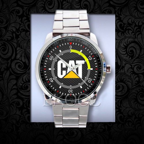 143 CAT Logo Sport Watch New Design On Sport Metal Watch