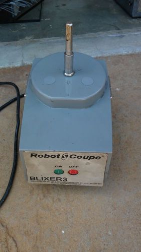 Robot Coupe Blixer 3 BASE ONLY Single Speed Restaurant Food Processor Base