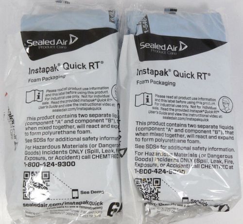 Sealed Air Instapak Quick RT #60 Foam Packaging 18&#034; x 24&#034; Lot 2 Bags Instapack