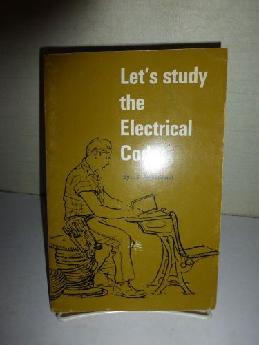 Let&#039;s study the electrical code, j f mc partland, 1966, pb  b62 for sale
