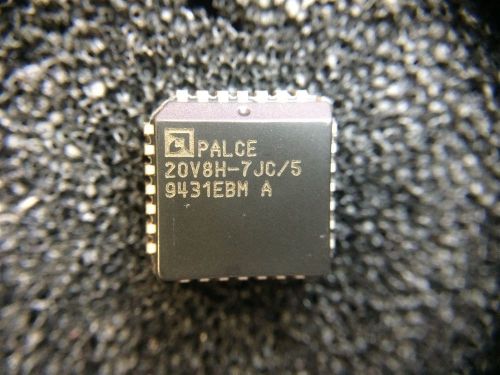 PAL20V8H-7JC/5 AMD IC 20V8 EPLD 14IN 8OUT 7.5 PLCC 2 PIECES