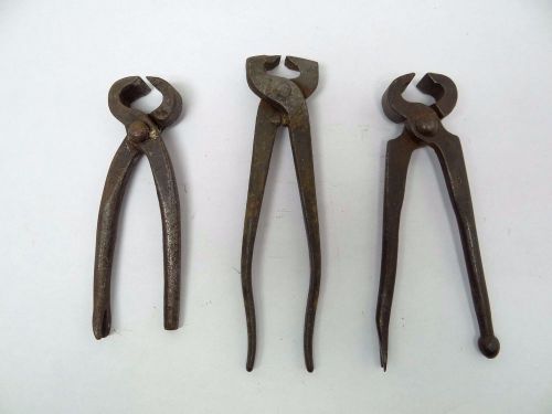 Mixed lot 3 wire cutters germany anchor star warranted electrical tools pliers for sale