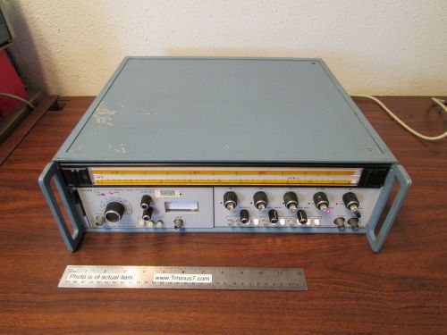 Singer Alfred Microwave Sweep Oscillator 6606D 6600 Mainframe Tested