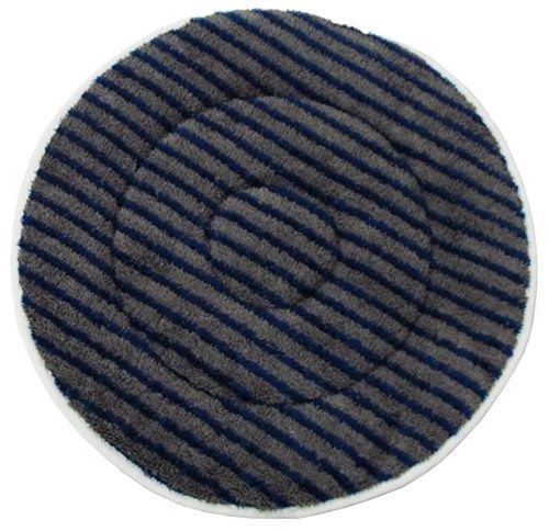 17&#034; microfiber carpet cleaning bonnet w/scrub strips for sale