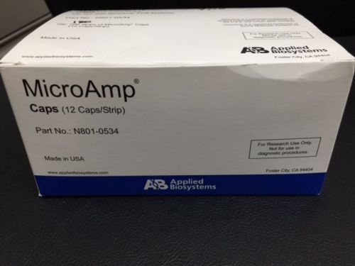 MicroAmp 12-Cap Strip Part No: N801-0534 Qty 180 Strips/box