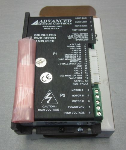 AMC brushless servo amplifier BE12A6 advanced motion controls BE12A6J