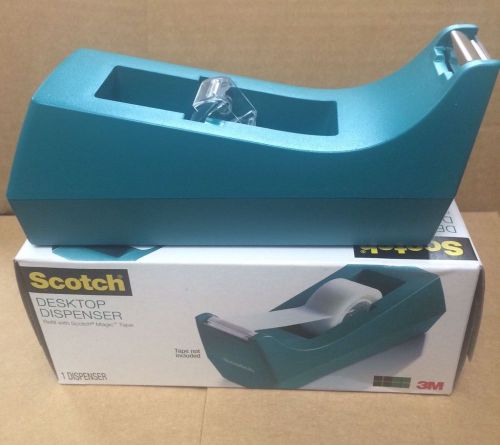 New Scotch Tape Desktop Dispenser, Green--Free Shipping