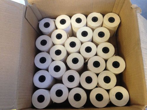 First Data FD100/200/300  28 rolls of  3 1/8 X 119ft Thermal Receipt Paper