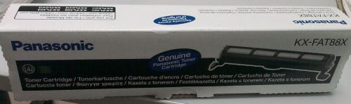 ORIGINAL Panasonic fax KX-FAT88X  Toner Cartridge NEW SEALED GENUINE KX FAT88