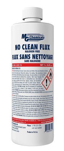 MG Chemicals 8351-1L No Clean Flux Halogen Free 33.8 fl oz Bottle