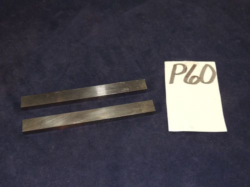 Set of 2 Taft &amp; Pierce Machinist&#039;s Tool Parallel Bars 5/8&#034; X 5/16&#034; X 6&#034;