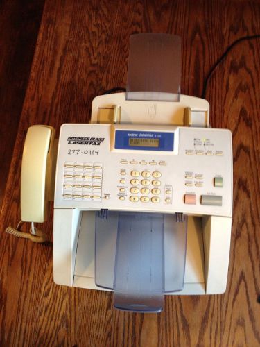 BROTHER INTELLIFAX 4100 Business Class Laser Fax Machine WORKING
