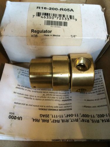 Norgren R16-200-R05A Brass Regulator R16200R05