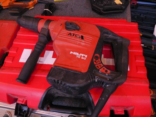 Hilti Te 60 Atc Hammer Drill INCLUDES CASE AND BITS