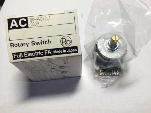 Fuji rotary switch AC09-RW0/7L1 0009 Lot of 10