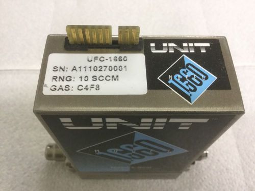 Unit 1660 Mass Flow Controller 10 SCCM C4F8, Used