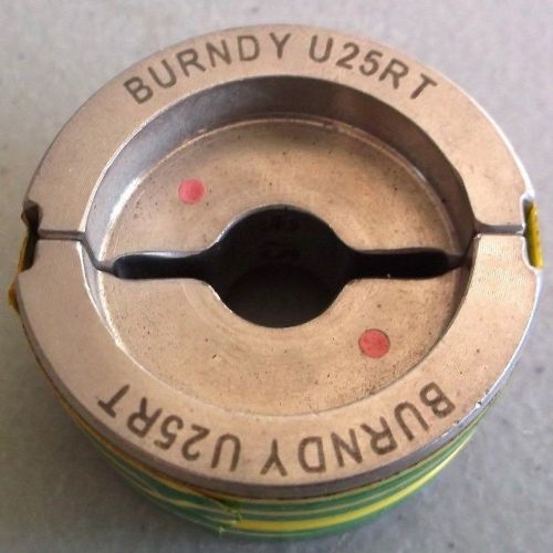 Burndy U25RT Stainless Steel U Die 1/0 AWG Wire Pink