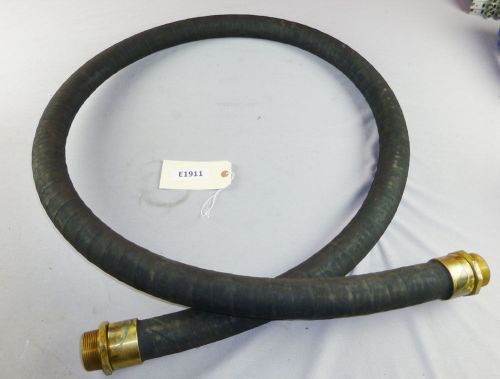 New 1.5&#034; id petroleum suction/discharge hose 150psi brass npt 8ft 96&#034; sw309 wp for sale