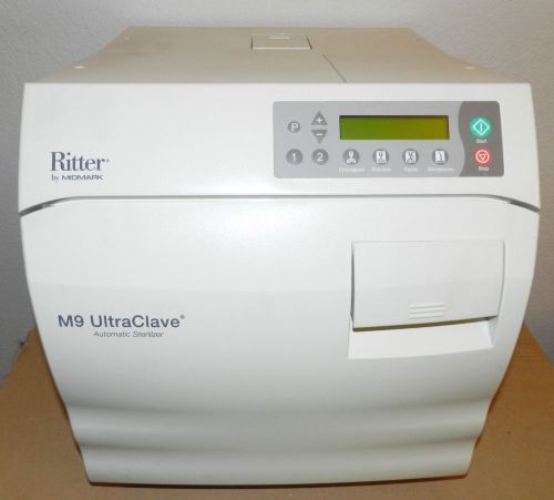 Midmark ritter m9-022 automatic autoclave ultraclave sterilizer *only 15 cycles* for sale