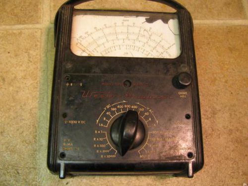 Vintage Weston Analyzer model 980 Mark 2 Volt Amp Ohm Meter