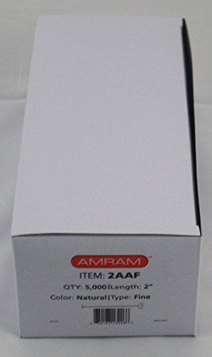 Amram 2&#034; fine attachments- 5,000 pcs, 50/clip. for use with all amram brand fine for sale