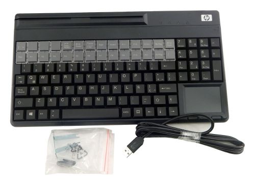 HP Spanish POS USB Keyboard w Integrated MSR 492245-163