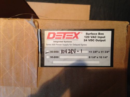 Detex 80-800 surface box