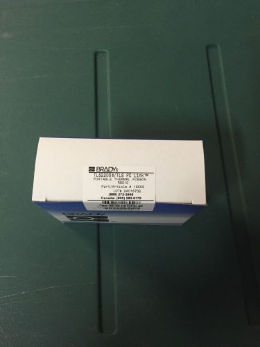 BRADY TLS2200 AND PCLINK RIBBONS AND FIBER FLAG LABELS 6010.  Free Shipping