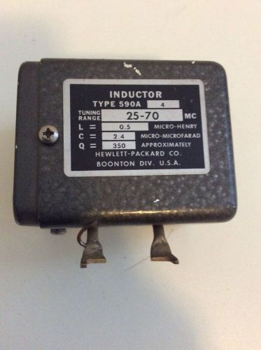HP Type 590A, Inductor