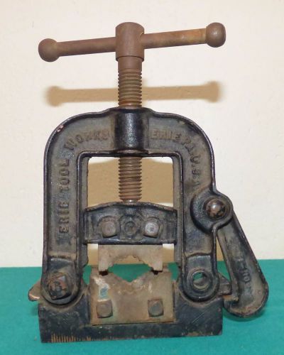 Vintage Erie Tool Works No .00-H Pipe Vise USA