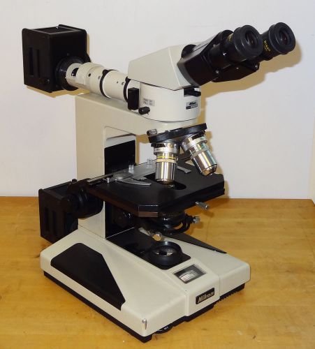 Nikon Optiphot DIC Reflected Light BD Microscope