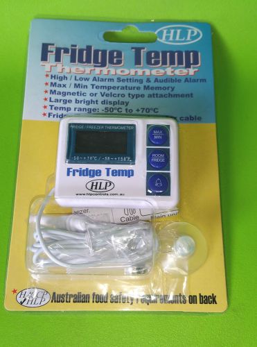 HLP Digital Thermometer Fridge Freezer Restaurant Cafe Catering Food