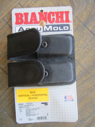 Bianchi Accumold Double Magazine Pouch 10mm .45 Gun Police Military New