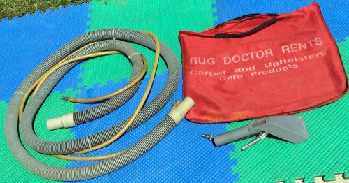 RUG DOCTOR R-40-C EXTRACTOR V-10 FLOOR TOOL HOSE SET+UPHOLSTERY STAIR ATTACHMENT